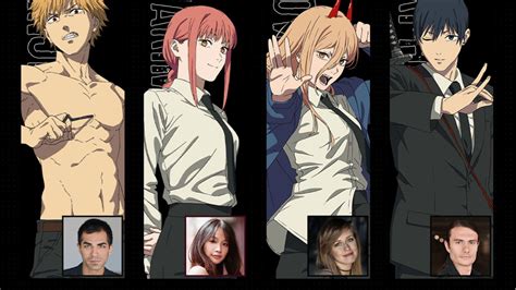 Franchise Chainsaw Man. . Chainsaw man english voice actors